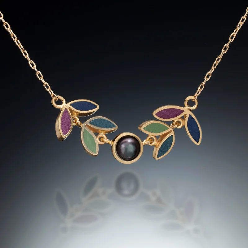 Four Leaf Necklace (gold)