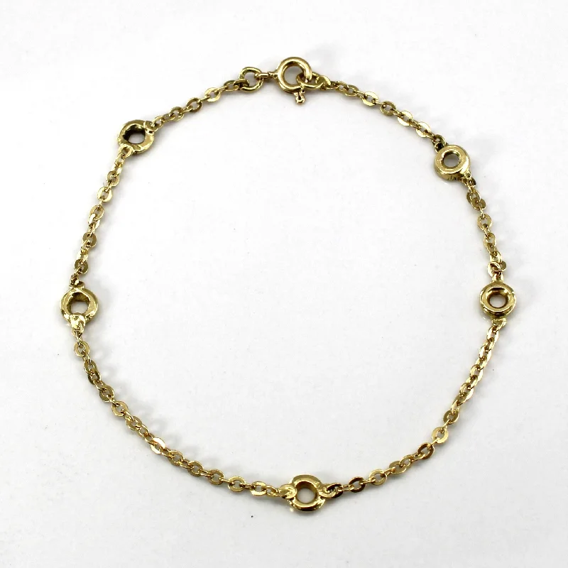 Rolo Link Chain Bracelet | 7"|