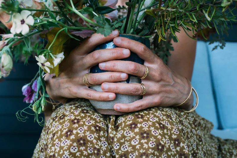 Thin Beaded Band