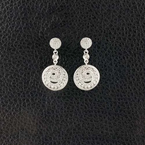 Diamond Dangle Earrings