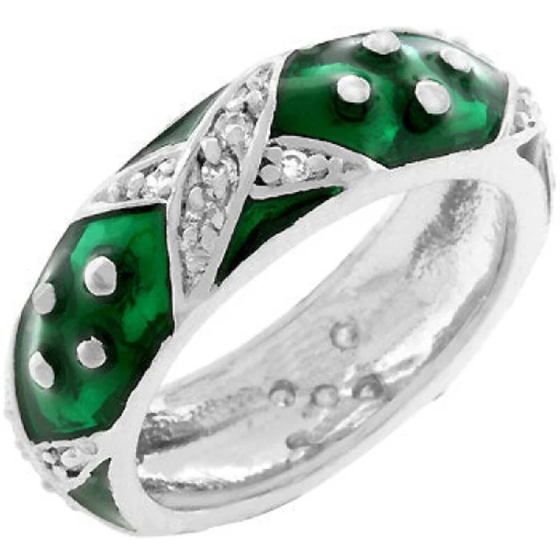 Forest Green-Rhodium