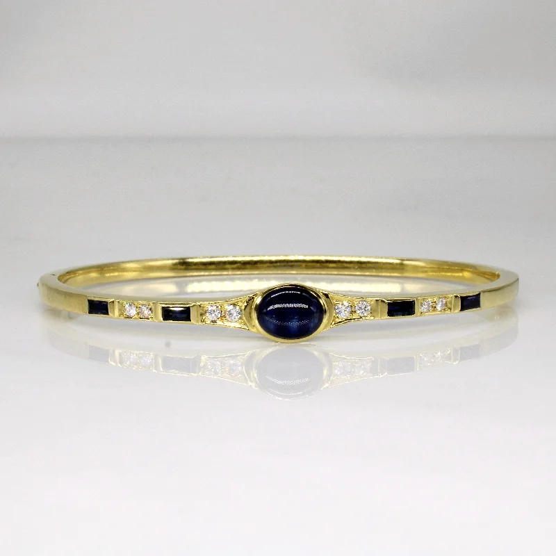 Sapphire & Diamond Bracelet | 2.36ctw, 0.18ctw | 7" |