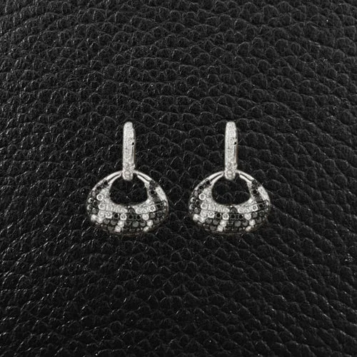 Black & White Diamond Earrings