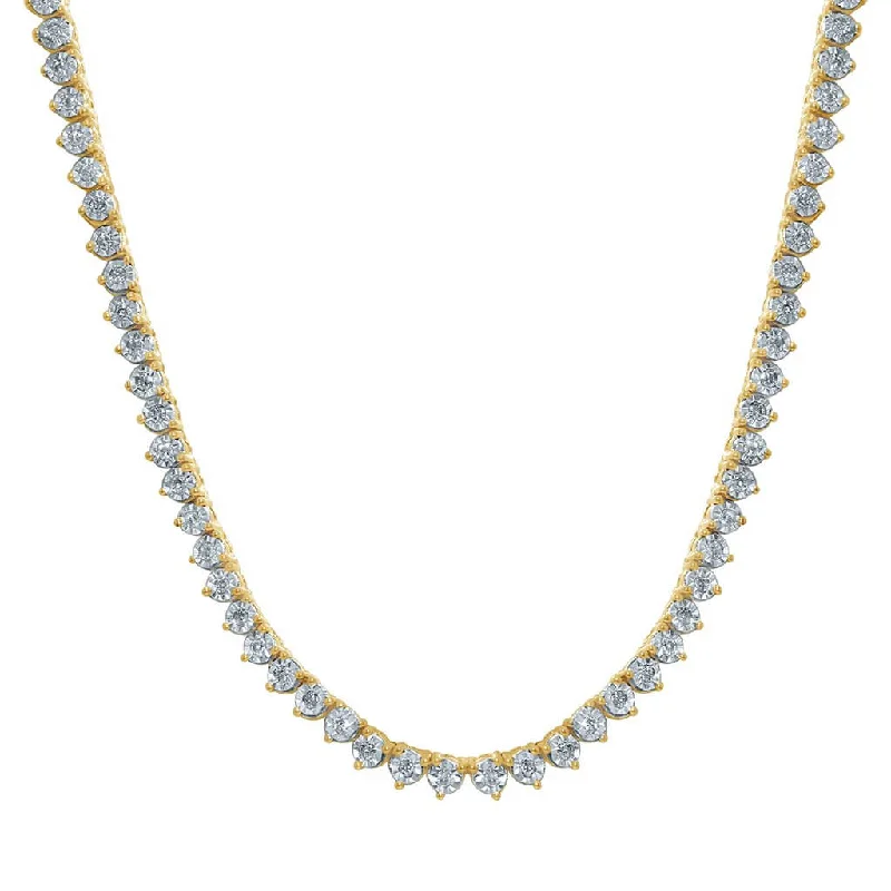 10K 1.46-1.55CT D-NECKLACE