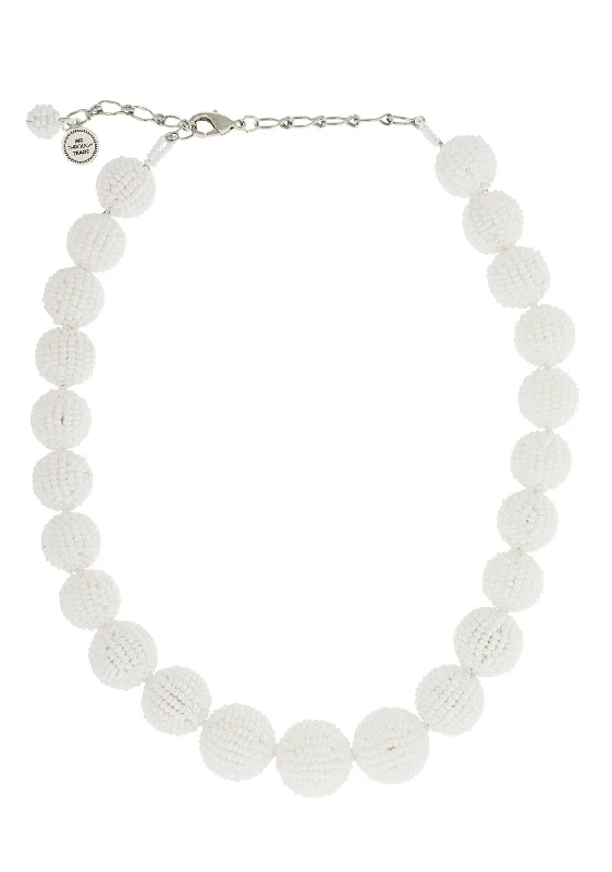 <br>The Olivia Necklace <br> White