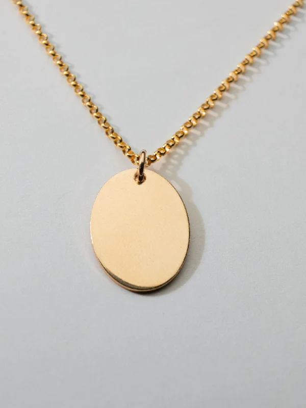 Oval Necklace