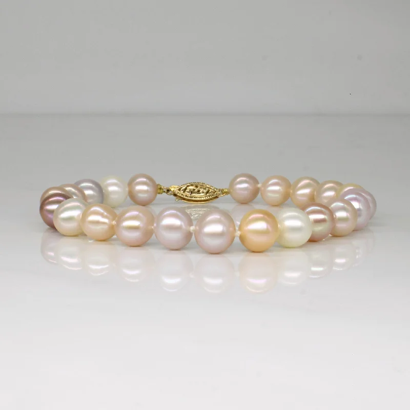 Pink Pearl Bracelet | 7.5" |