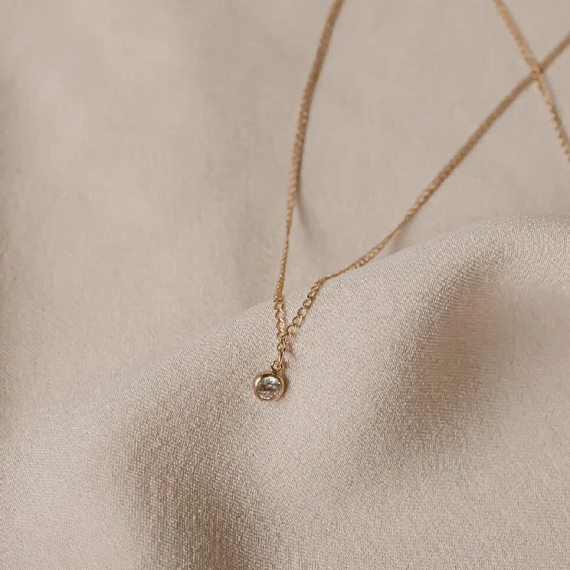 Delicate CZ Necklace