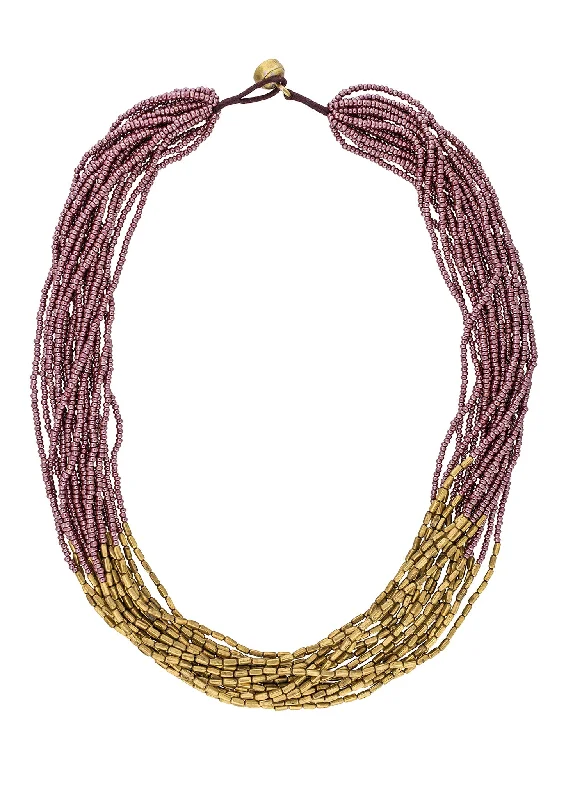 **NEW** <br>Hema Necklace<br> Mulberry