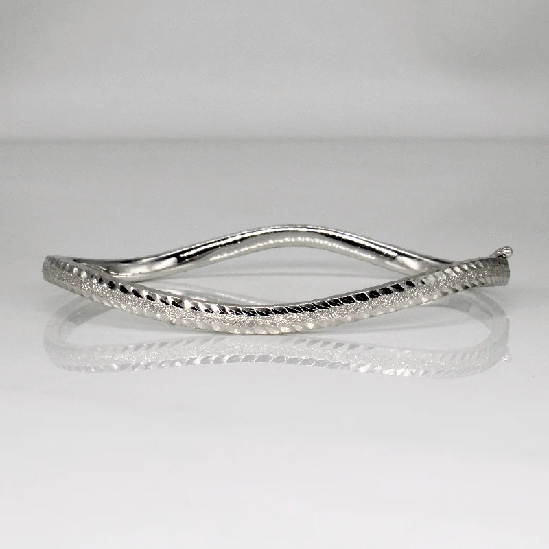 Platinum Wave Bracelet | 6.5" |