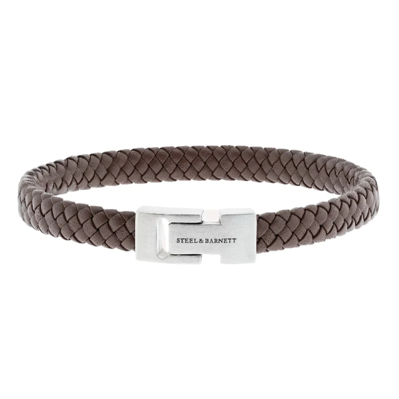 Leather Bracelet Archie Brown LBA-002-45E60U-S