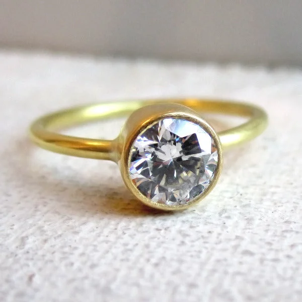 Brilliant White Diamond Ring | .50ct