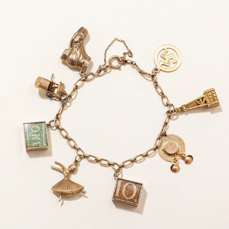 Vintage Charm Bracelet | 7"|