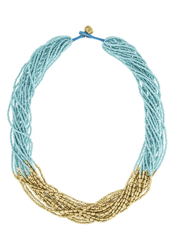 <br>Hema Necklace <br> Turquoise