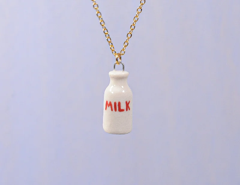 Milk Bottle Necklace