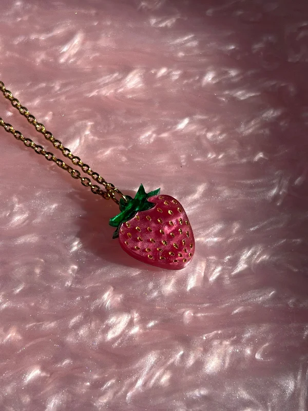 Strawberry Necklace