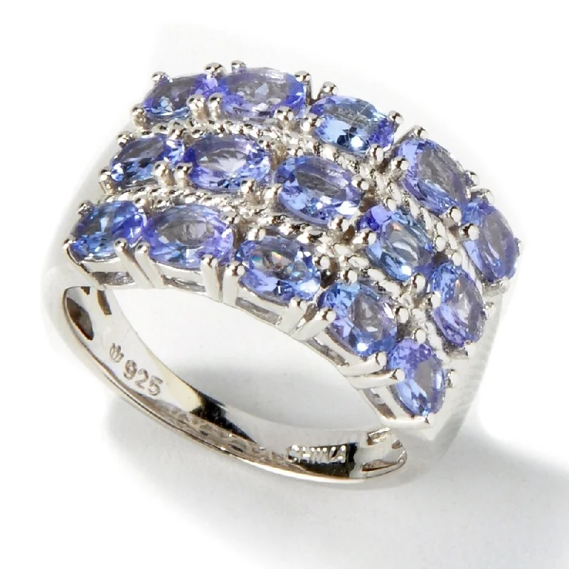 925 Sterling Silver Tanzanite Ring