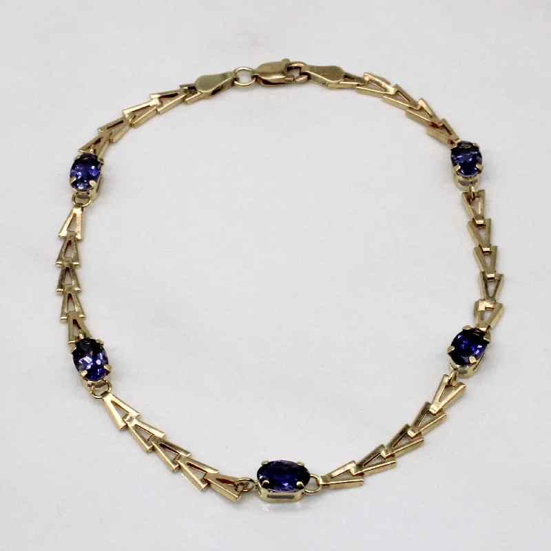 Tanzanite Bracelet | 1.85ctw | 7.5" |