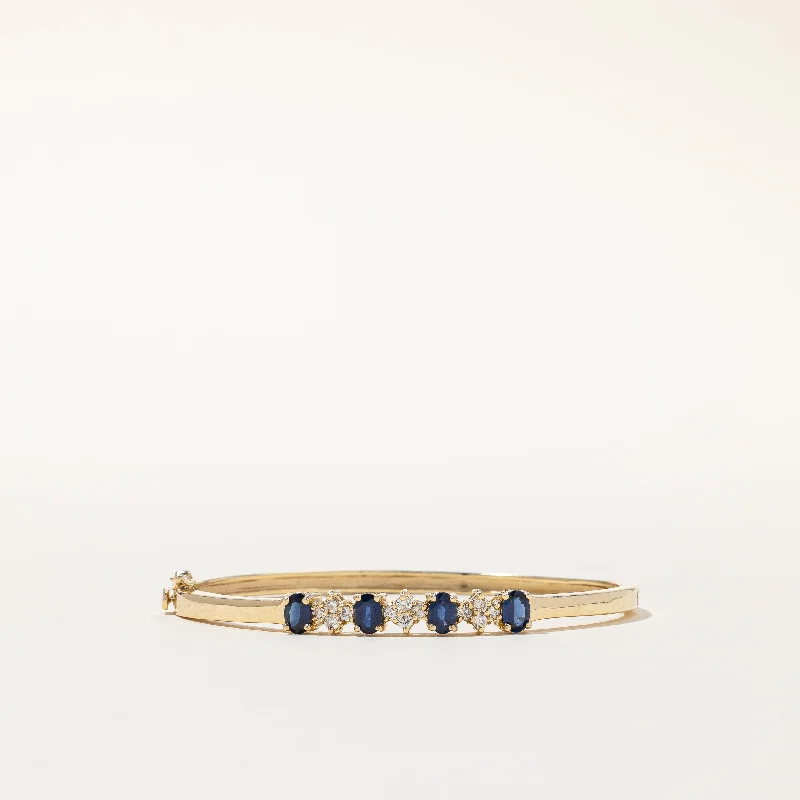 Sapphire & Diamond Bracelet | 1.44ctw, 0.36ctw | 8" |