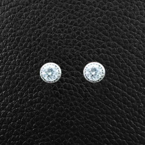 Small Diamond Stud Earrings