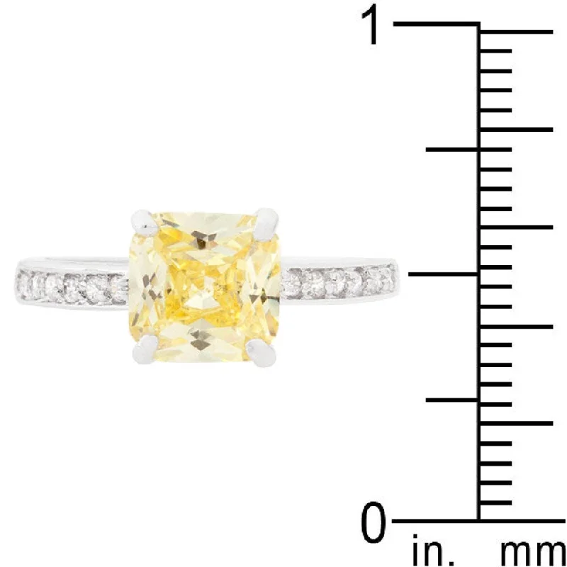 Princess Bella Ring Exquisite Women's Cubic Zirconia Ring With Elegant Design