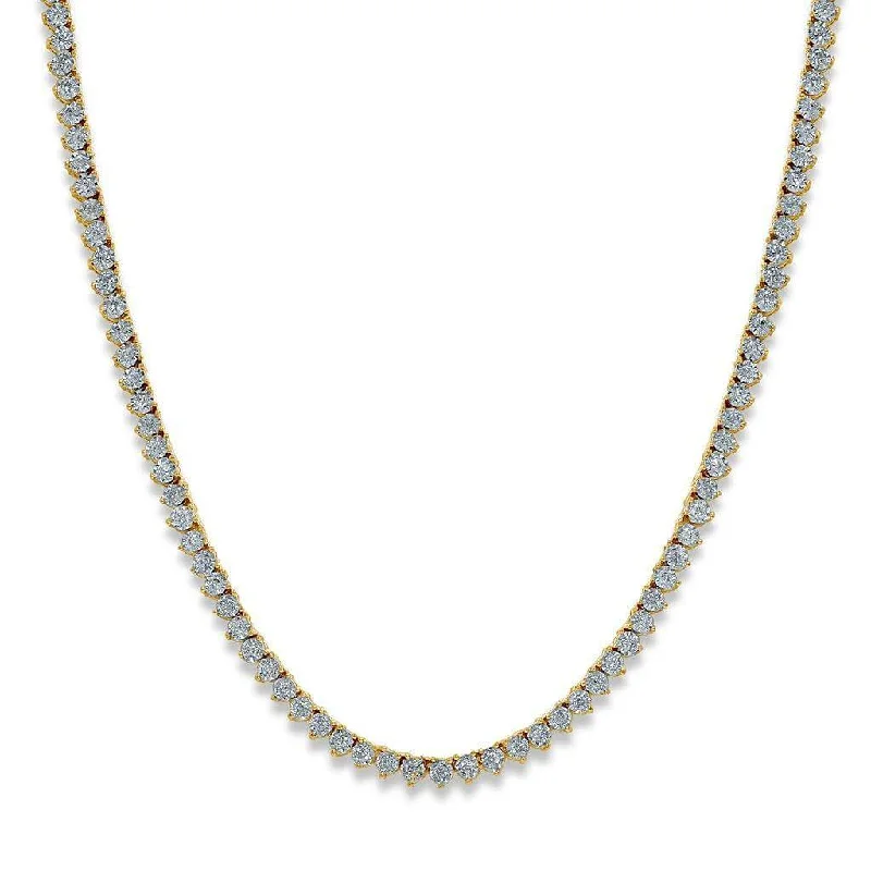 10K 2.11-2.20CT D-NECKLACE