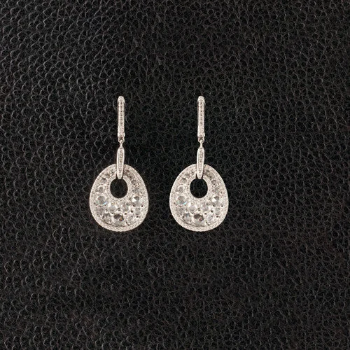 Diamond Dangle Earrings