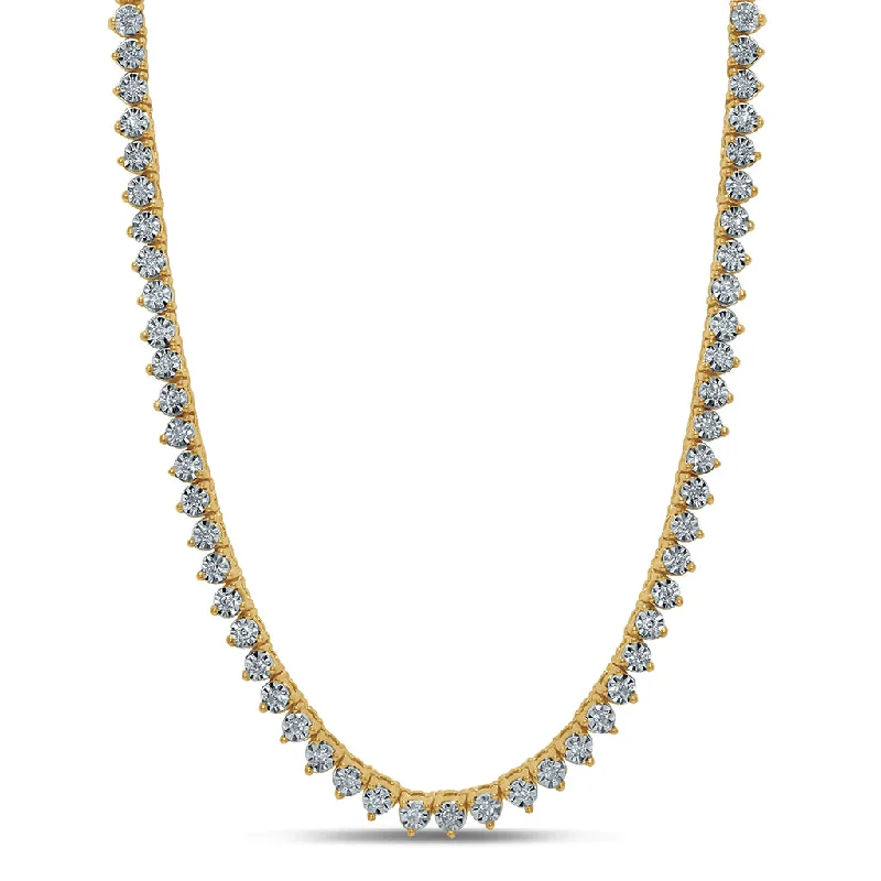 10K 1.59-1.68CT D-NECKLACE