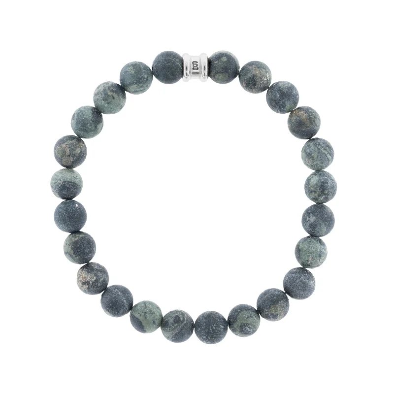 8mm Round Gemstone Bracelet Matt Kambaba SBB/006S