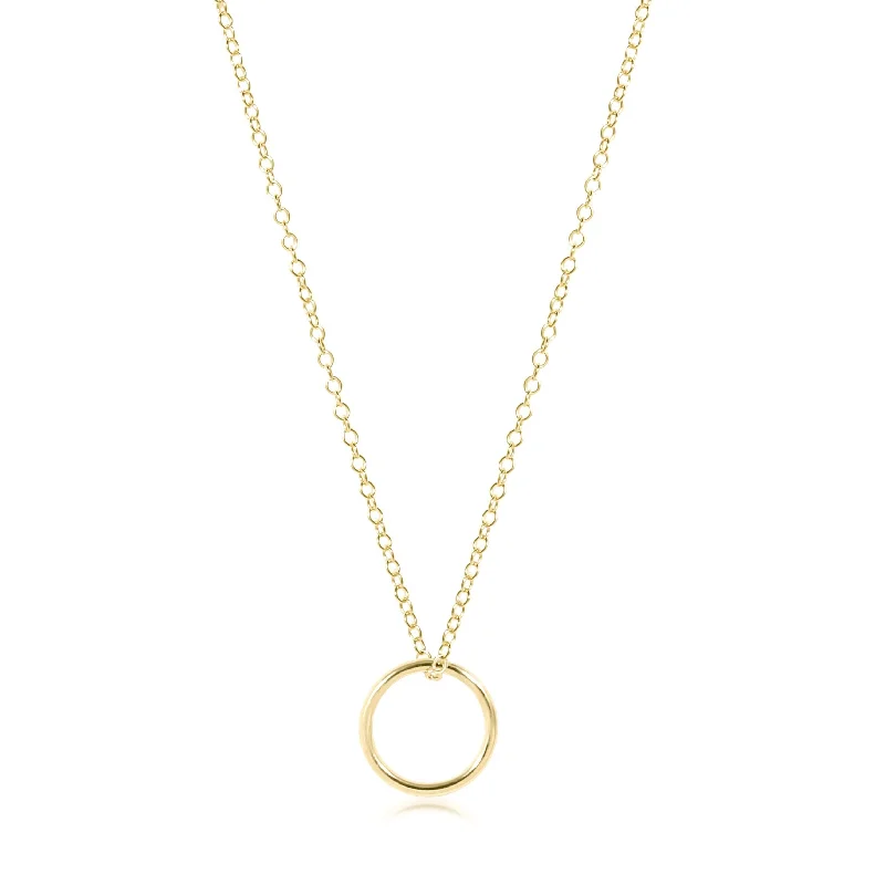 egirl halo necklace gold