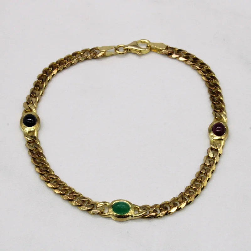 Multi Gem Bracelet | 1.50ctw | 7" |