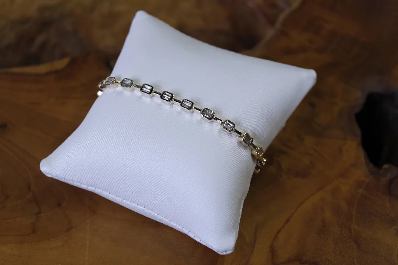 Baguette Diamond Bracelet