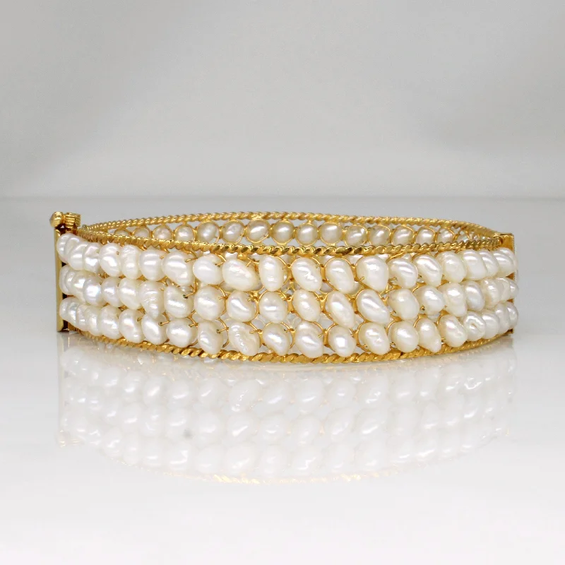 Rice Pearl Bracelet | 8" |