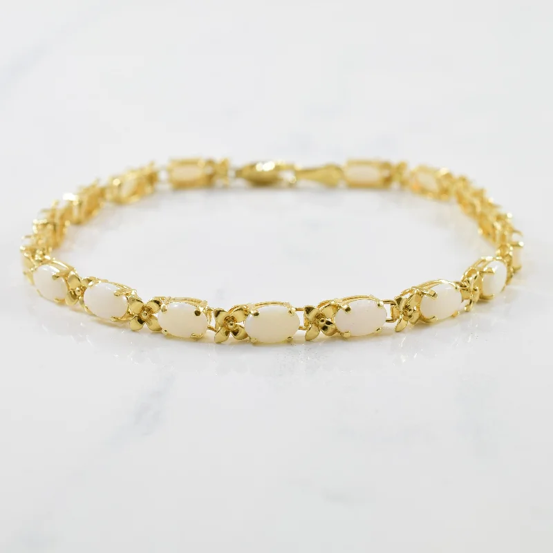 Opal Tennis Bracelet | 3.74ctw |