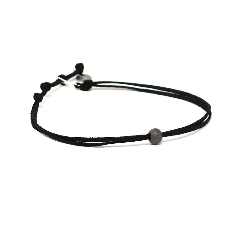 Lava Slate Beaded Choker